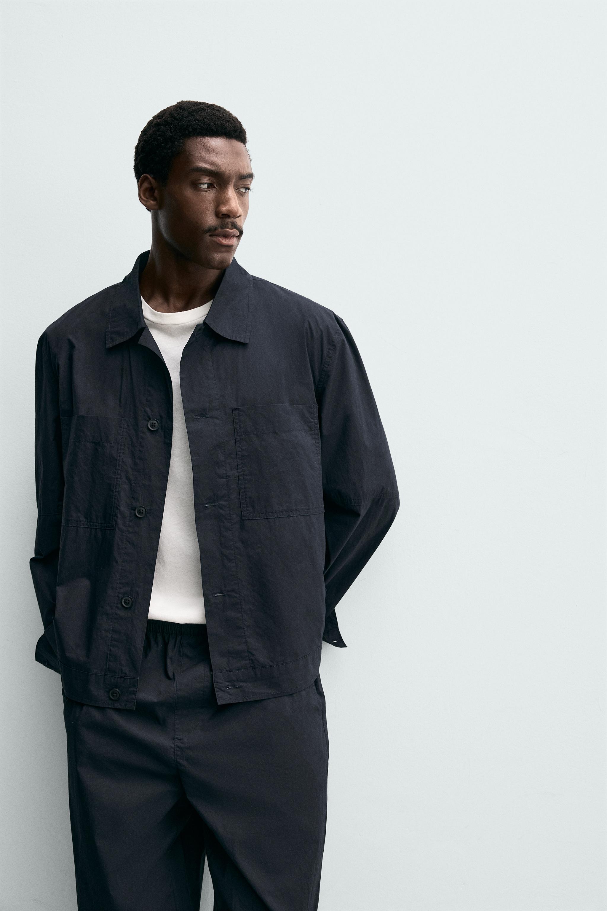 REGULAR FIT POPLIN OVERSHIRT